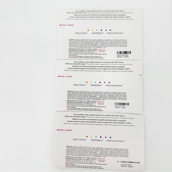 Color Street 5 Piece Bundle of Nail Polish Strips - Picture 5 of 6